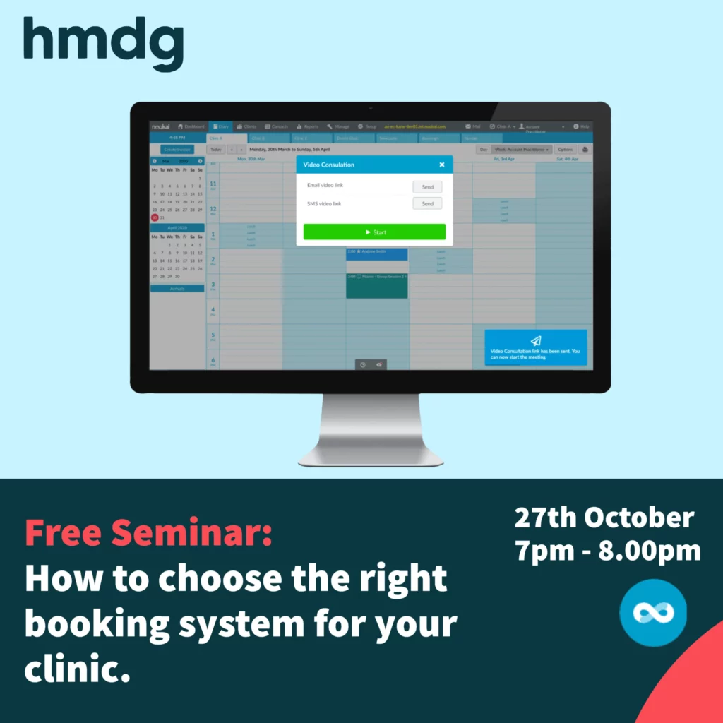 Booking System For Physios 1 Facebook Ads Event Copy 2